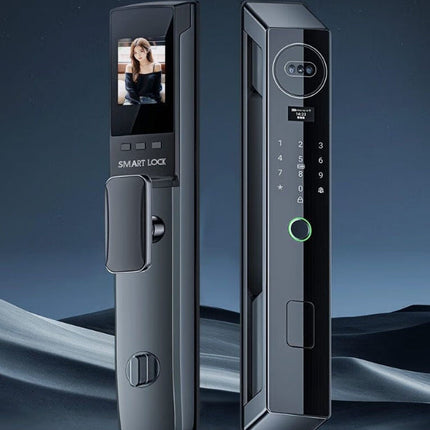 3D Face Recognition Automatic Fingerprint Lock Password Lock Peephole Viewer Smart Lock