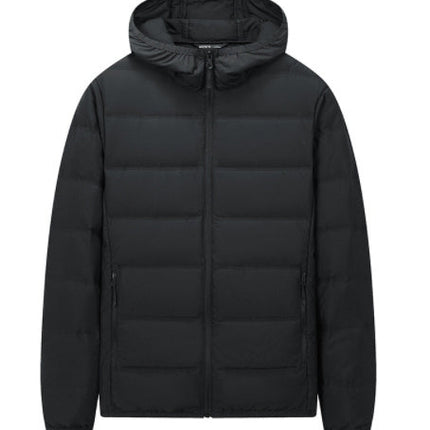 Winter New Hooded Men's Down Jacket