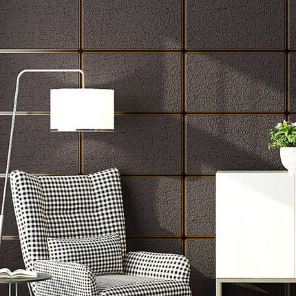 TV Background Wall Wallpaper 3d Stereo Modern Minimalist Living Room