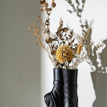 Ceramic Vase Modern Minimalist Furnishings Decoration Hydroponic Dried Flower Crafts