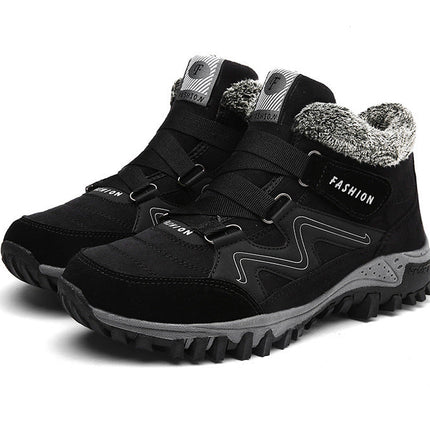Cotton Shoes Winter Plus Velvet Thickening Outdoor Large Size Sports Running Shoes