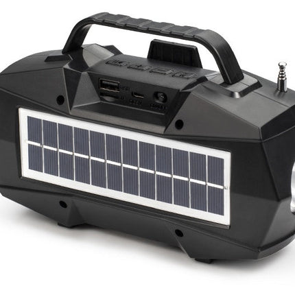 Bluetooth Speaker With Antenna Flashlight Gift