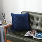 Sapphire blue small grid / 43x43cm without core
