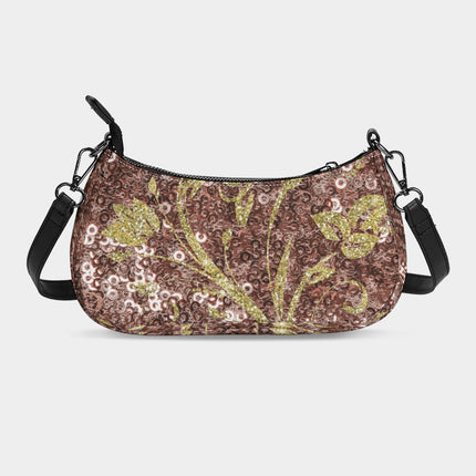 BEAUTIFUL PURPLE GITTER DESIGN CREATED BY FLIPSTYLEZ Petite Canvas Pouch