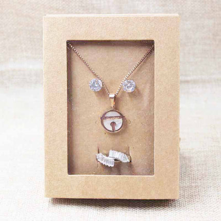 Gift Box PVC Jewelry Packaging Box