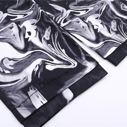 Tie Dye Pants Men's Loose Street Straight