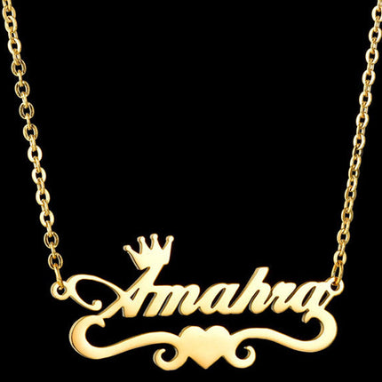 New Product Creative Love English Letter Clavicle Chain
