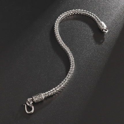 Men's Retro Stainless Steel Ins Style Personalized Bracelet