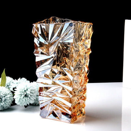 Transparent Glass Vase Living Room Decoration