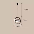 Black circle / The white light