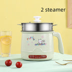 Switch White green2 steamer / US