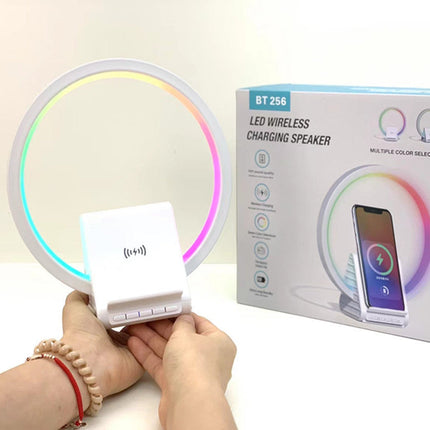 Smart Bluetooth Speaker Ambience Light 15W Wireless Charger