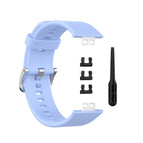 Chrysanthemum blue / Strap x Silver Stainless Steel