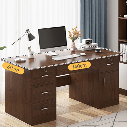 Office Table Simple Modern Home Desk Student Bedroom Integrated