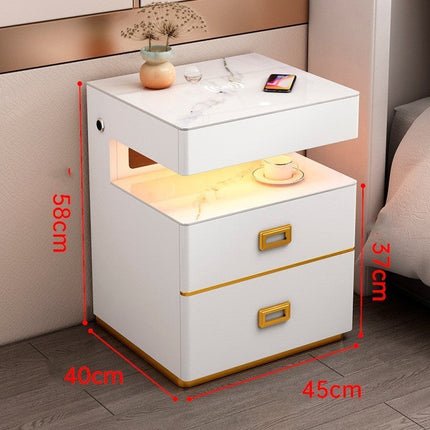 Intelligent Bedside Table Multi-function Speaker With Fingerprint Lock