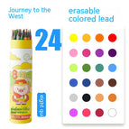 Color Lead / 24 Colors Erasable Color Lead