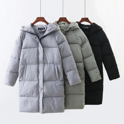New Winter Hooded Thicker Plus Size