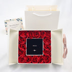 White / Double ringnecklace case