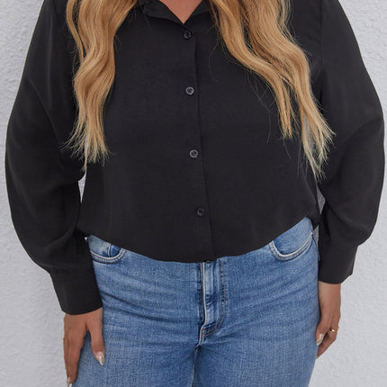 European And American Women's Plus Size Lace Top