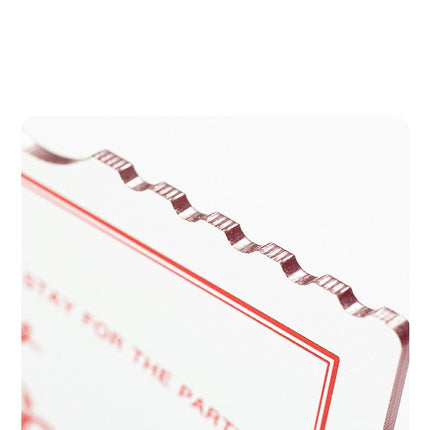 Wedding Acrylic Board Invitation Card