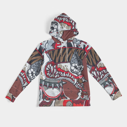 20 cool dragon red design Men's All-Over Print Hoodie