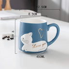 Indigo white cat / 401or500ml