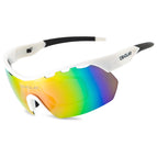 White Black Polarized Red