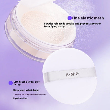 Oil Control Face Powder Makeup Waterproof Sweat-proof Long Lasting Smear-proof