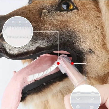 Finger Toothbrush For Dogs and Cats