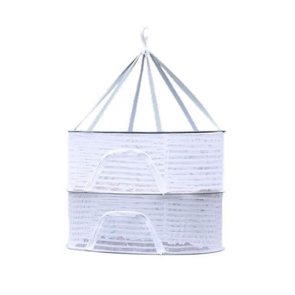Fishing Net Hanging Dryer Bag Mesh Clothes Drying Basket Rack