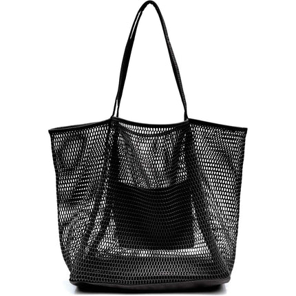 HOXIS Mesh Beach Tote Women's Shoulder Bag