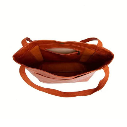 Large Capacity Soft Leather Handbags for Women