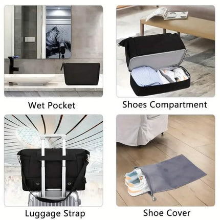Large Capacity Women's Travel Duffel Bag