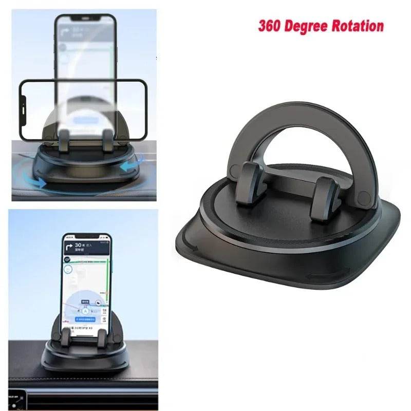360° Universal Car Dash Mount – Secure Phone Holder
