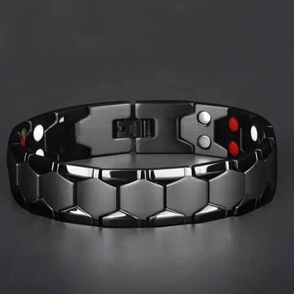 Men's Titanium Magnetic Bracelet 4-in-1 Energy