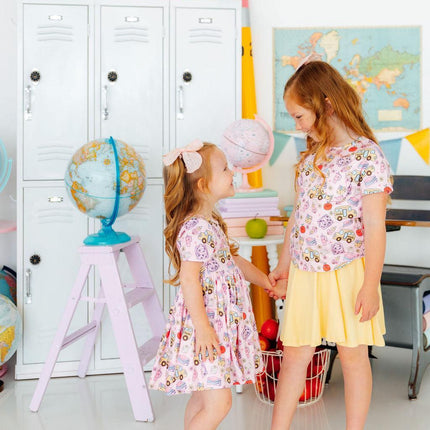 Playground Princess S/S Ruffle Pocket Tee