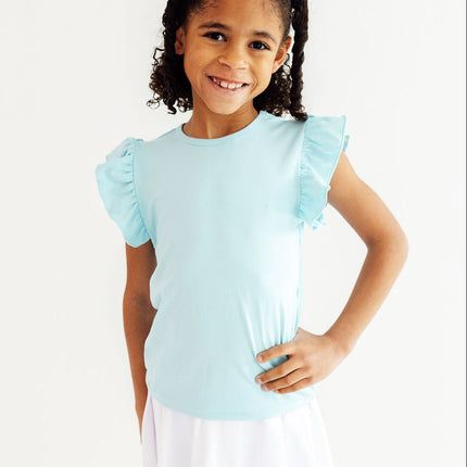 Bluebird S/S Ruffle Tee