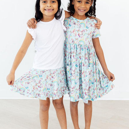 Unicorn Queen S/S Pocket Twirl Dress