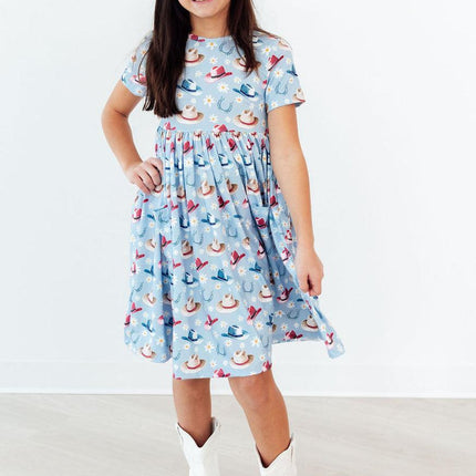 Tip Your Hat S/S Pocket Twirl Dress