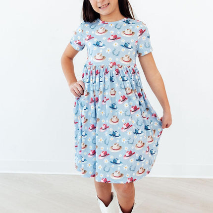 Tip Your Hat S/S Pocket Twirl Dress