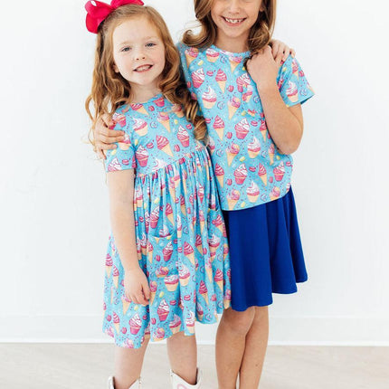 Delightful Desserts S/S Pocket Twirl Dress