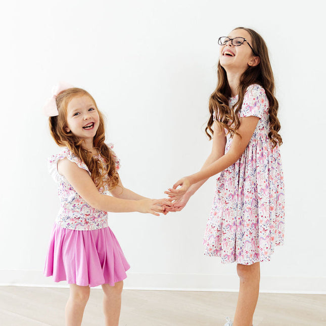 Whimsical Woods S/S Pocket Twirl Dress