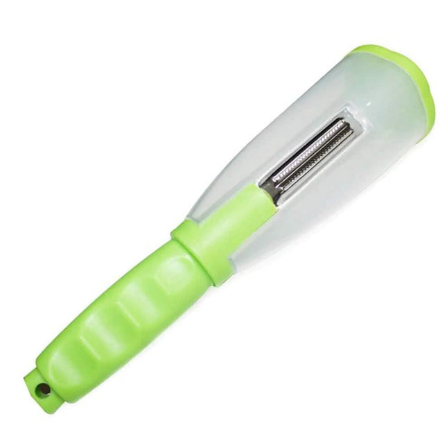 Multifunctional Fruit Vegetable Peeler With Storage Box Tube