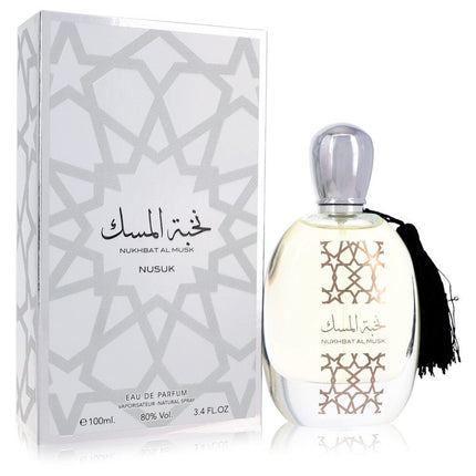 Nukhbat Al Musk by Nusuk Eau De Parfum Spray (Unisex) 3.4 oz for Men