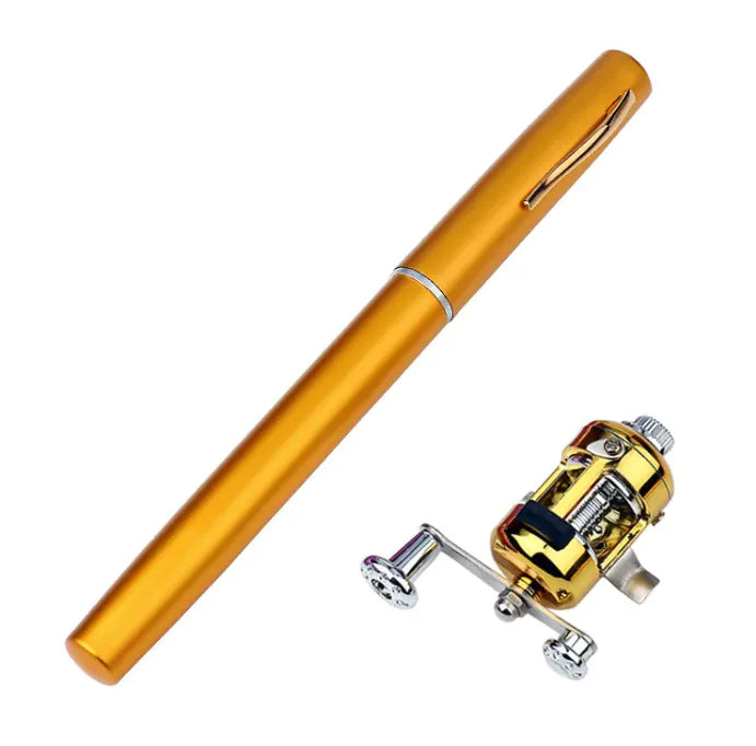 Aluminum Pocket Fishing Rod