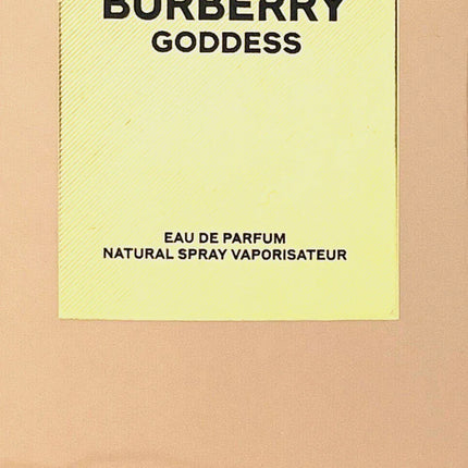 Burberry Goddess by Burberry Eau De Parfum Refillable Spray 3.3 oz for Women