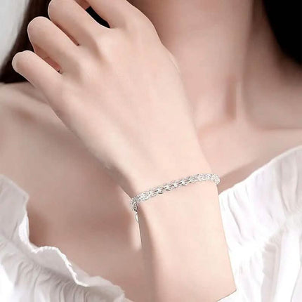 Silver Ultra Sparkle Glitter Bracelet