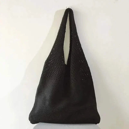 Simple Retro Hollow Crochet Bag