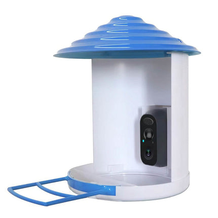 Smart Bird Feeder with Solar Powered Camera 1080P HD AI Identify PIR