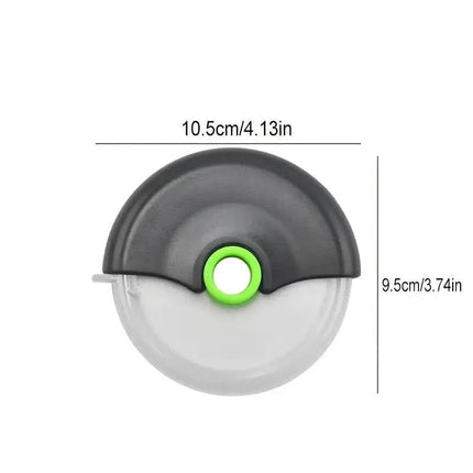 Stainless Steel Round Wheel Cutter with Lid
